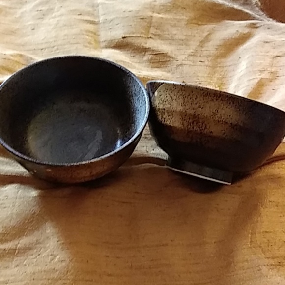 Brown Decorative Ceramic Bowls - Picture 2 of 4